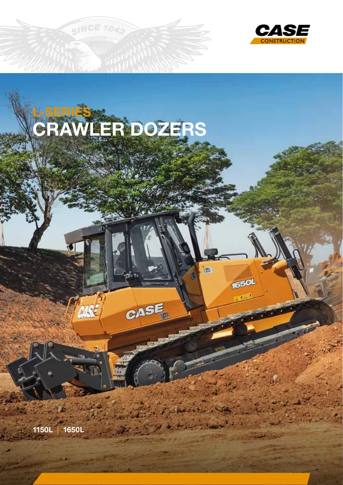 Case 1650L machine manual cover: Case 1650L Product brochure