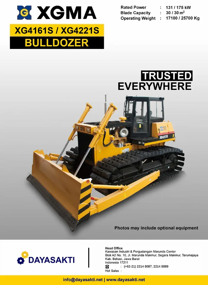 XGMA XG4221S machine manual cover