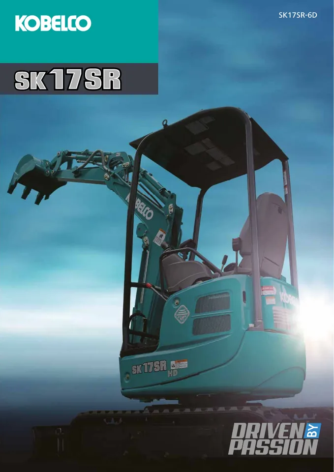 Kobelco SK17SR-6D 设备手册外胶层