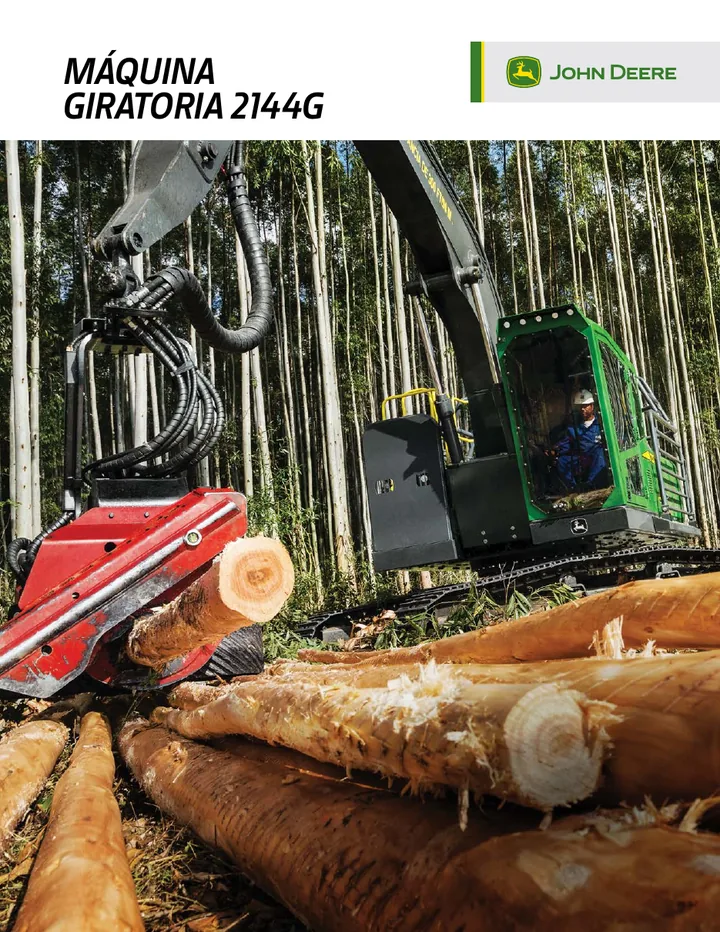 John Deere 2144G machine manual cover: john-deere-2144g-1be6502a42-official-brochure