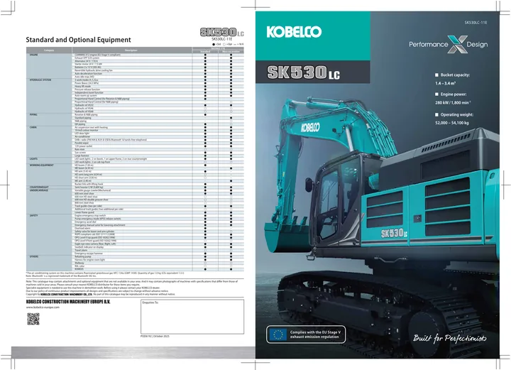 Kobelco SK530LC-11E 设备手册外胶层