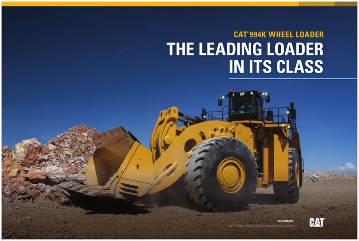 Caterpillar CAT®994K machine manual cover