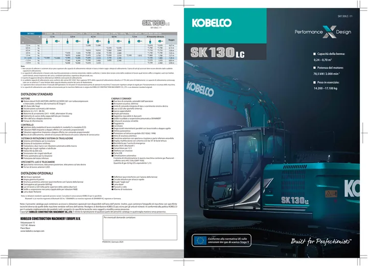 Kobelco SK130LC-11 设备手册外胶层