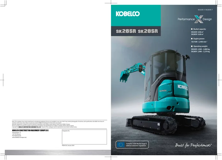 Kobelco SK26SR · SK26SR-7 · SK28SR-7 设备手册外胶层