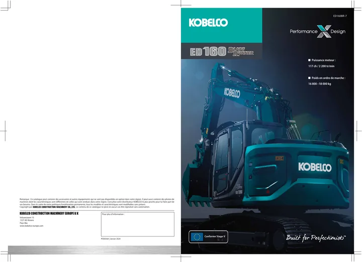Kobelco ED160 · ED160BR-7 设备手册外胶层