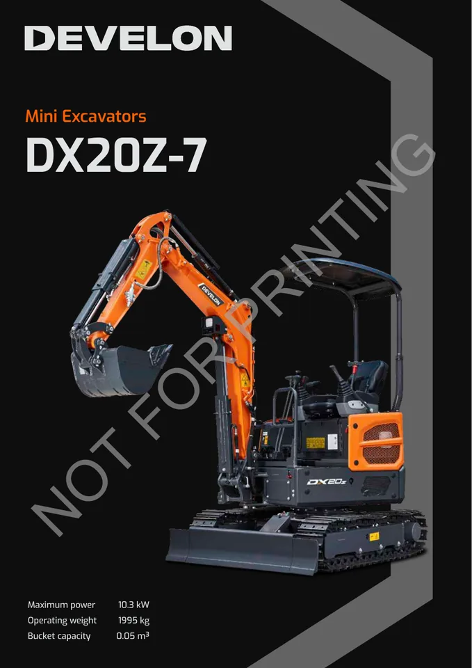 Doosan DX20Z-7 machine manual cover