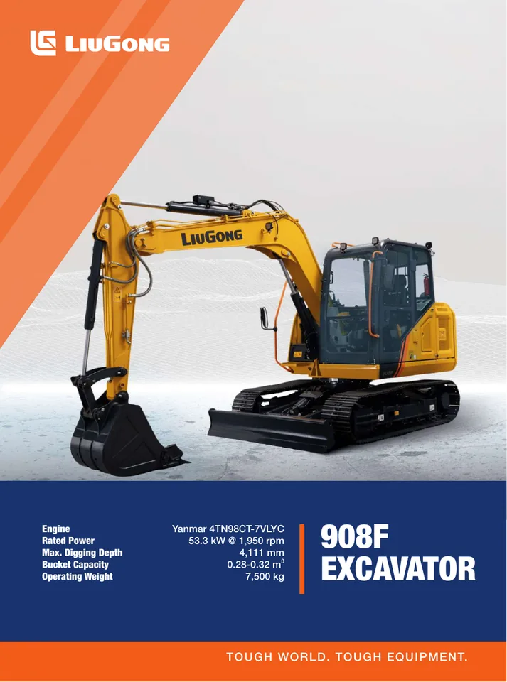 LiuGong 908F machine manual cover