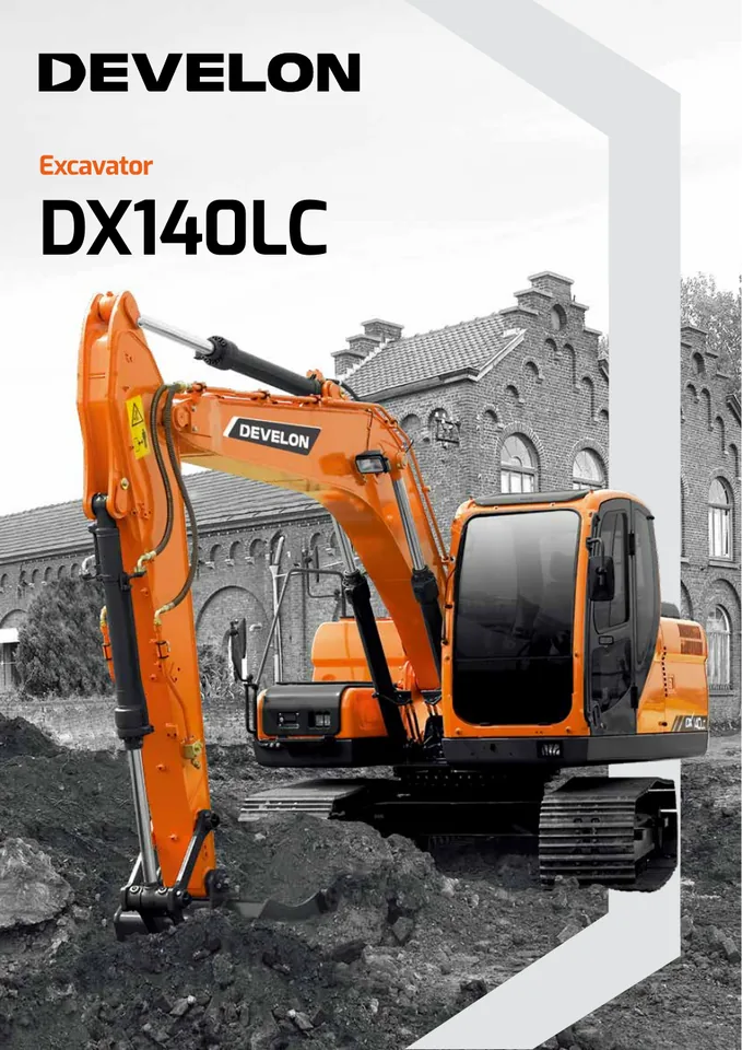 Doosan DX140LC machine manual cover