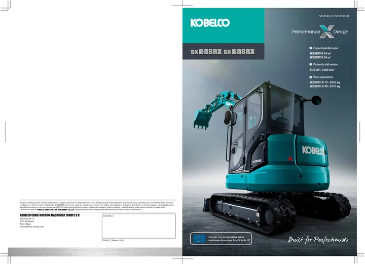 Kobelco SK50SRX-7E · SK58SRX-7E 设备手册外胶层
